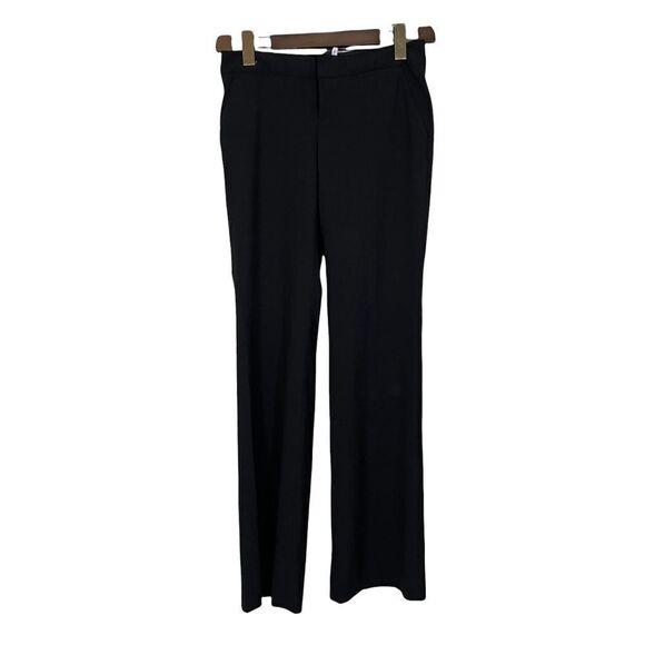 Banana Republic Black Dress Pants Martin Fit Stretch Size 0 - Picture 1 of 2